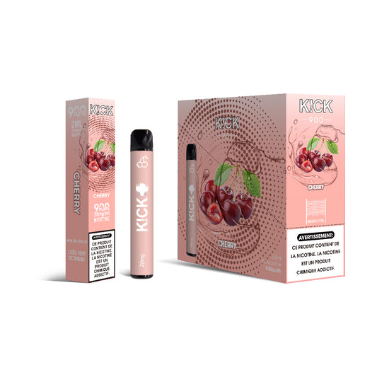 Cartouche K!CK - 10pcs Cherry (Cerise) 900 puffs 20 mg