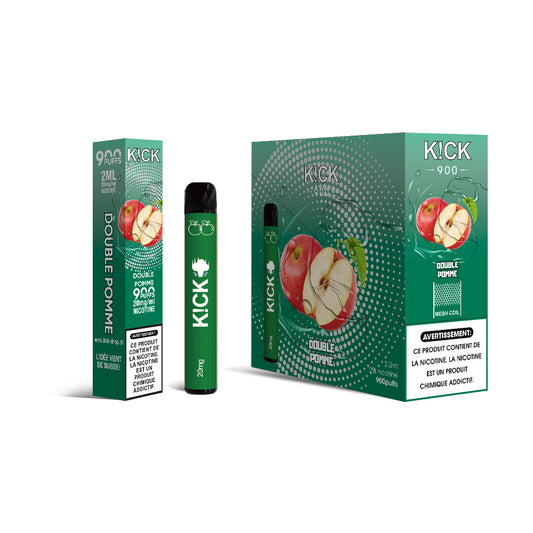 K!CK - Double Pomme 900 puffs 20 mg